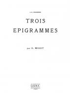3 Epigrammes 