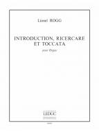 Introduction Ricercare et Toccata / Orgue 