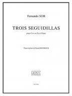 Trois Seguidillas (Preparatoire) 