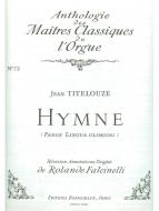 Hymne: ange Lingua Gloriosi 