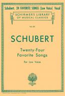 Twenty-Four Favorite Songs for Low Voice 