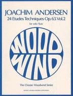 24 Etudes Techniques for Flute Op. 63 Book 2 