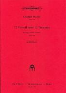 72 Versetl samt 12 Toccaten 