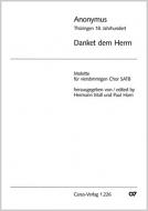 Danket dem Herren, denn er ist freundlich 