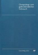 Chorheft 9: Chorgesänge zum gottesdienstlichen Gebrauch 
