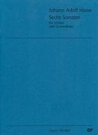 Sechs Sonate für Violine und Generalbass 