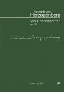 Herzogenberg: Vier Choralmotetten op. 102 Standard