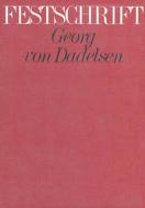 Georg von Dadelsen zum 60. Geburtstag 