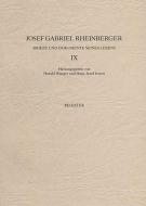 Briefe und Dokumente seines Lebens IX 