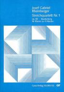 Streichquartett Nr. 1 (2 Fassungen) 