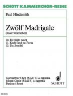 Zwölf Madrigale Heft 4 Standard