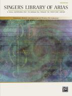 Singer's Library of Arias 