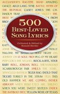 500 Best-Loved Song Lyrics 