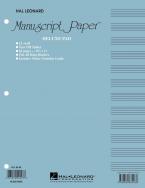 Manuscript Paper (Deluxe Pad) (Blue Cover) 