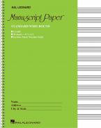 Standard Wirebound Manuscript Paper (Green Cover) 