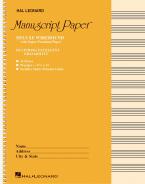 Deluxe Wirebound Super Premium Manuscript Paper (Gold Cover) 