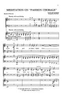 Meditation On Passion Chorale 