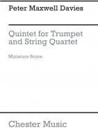 Quintet For Trumpet And String Quartet (Miniature Score) 