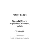 Varios Nueva Biblioteca Espanola de Musica de Teclado Vol.3 