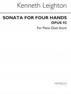Sonata for Four Hands Op. 92 