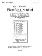 Mrs Curwen's Pianoforte Method 5th Step (Kinross) 