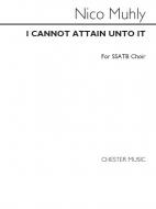 I Cannot Attain Unto It 