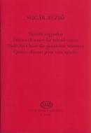 Fünfzehn Chöre für gemischte Stimmen 