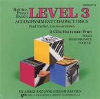 Bastien Piano Basics Level 3: Accompaniment 2 CDs 