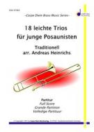 18 leichte Trios für junge Posaunisten 