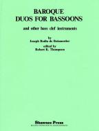 Baroque Duos For Bassoons 