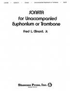 Sonata For Unaccompanied Euphonium Or Trombone 