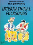 Zwei Gitarren spielen internationale Volkslieder 