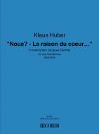 Nous - La Raison Du Coeur Zurück 