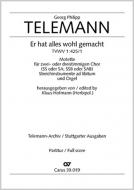 Er hat alles wohl gemacht 