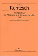Komposition für Altstimme und Kammerensemble 