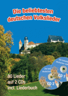 Die beliebtesten deutschen Volkslieder DIN A5 