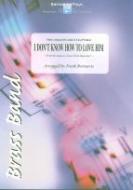 I Don't Know How To Love Him 