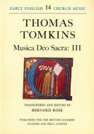 Musica Deo Sacra: III 