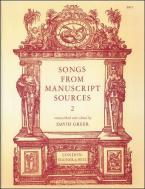 Songs from Manuscript Sources: 2 