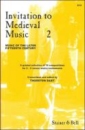 Invitation To Medieval Music Book 2 