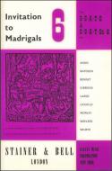 Invitation To Madrigals Book 6 
