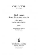 5 Lieder op. 81 