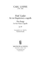 5 Lieder op. 81 