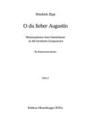 O du lieber Augustin 