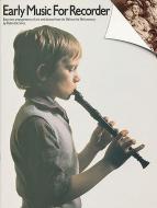 Early Music For Recorder 