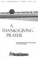 A Thanksgiving Prayer 
