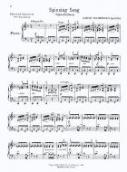 Spinning Song Op. 14 No. 4 