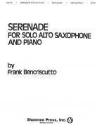 Serenade for Solo Alto Saxophone and Piano 