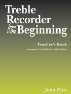 Treble Recorder From The Beginning 