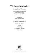 Weihnachtslieder in sangbaren Tonarten 